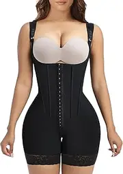 [YIANNA] Fajas Colombianas Moldeadoras Shapewear Tummy Control Body Shaper Postpartum Butt Lift Compression Garment with Bones