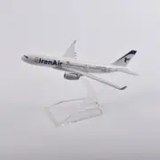 1:400 A330 Iran Air Metal Airplane Model Diecast Plane Model Hotel Bar Decor S