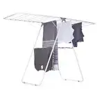 Clothes Airer with Garment Rack Dryer Horse Drying Laundry Line Hanger Winged