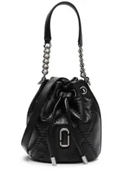 Marc Jacobs The Bucket Quilted Leather Bucket bag - Black One Size
