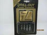 DRILL-OUT POWER EXTRACTOR SET #P401
