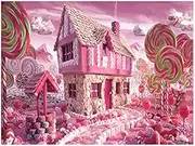 Dpaaoyer Candy House Diamond Painter Decorates The Wall with Picture Home Hotel Office Decoration Gift