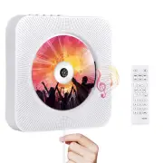 Portable CD Player with Bluetooth, Wall Mountable CD Players Music Player Hom...