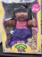 NEW Cabbage Patch Kids 2006 Play Along "Kaylie Joana'' Girl Doll Dark Brown Hair