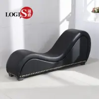 在飛比找momo購物網優惠-【LOGIS】時尚住宅情趣沙發 多功能波浪沙發椅(騎士沙發墊