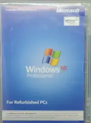 Microsoft Windows XP CD For Refurbished PCs, 32 Bit SP3 No Key (WIN XP)