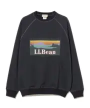 (ASK availability First) BEAMS LLBean / Portage Crewneck Sweatshirt new