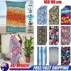 Lightweight Oversized Blanket Microfiber Sandless Towels Beach Swim Quick Dry AU