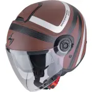 EXO-City II Riva Brown Jet Helmet