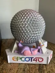 Disney Parks Figment and Spaceship Earth Light-Up Figure EPCOT 40th Anniversary