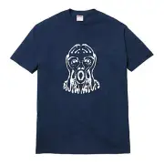 Supreme Scream Tee Navy Size Large SS17 Edvard Munch