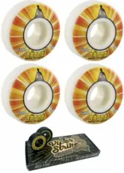 Satori Movement Illuminating Skateboard Wheels - 53mm 101a + bearings