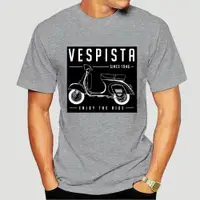 在飛比找蝦皮購物優惠-Vespista - T 恤毛皮 Vespa Lambret