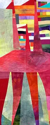 Contemporary Art Abstract Wildlife Mural Ceramic Backsplash Bath Tile #2361
