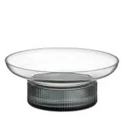 Orrefors Ensemble Smokey Blue/Gray Vase, Small