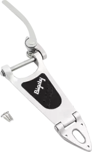 Bigsby B6 Vibrato/Tremolo Tailpiece, Polished Aluminum Chrome