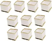 Floating Lanterns Biodegradable Candle Lanterns Water Floating Pool Lights White Paper Lanterns Floating Candles Water for Wishing Praying 10 Pack