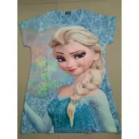 在飛比找蝦皮購物優惠-冰雪奇緣 Elsa 女童衣服冰雪奇緣 Elsa 連衣裙兒童冰