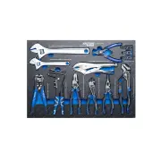 10 Pcs of Kincrome Evolution Pliers Wrenches Crimper & Riveter EVA Tray