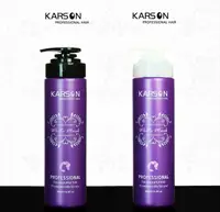 在飛比找松果購物優惠-KARSON 白麝香染燙洗髮精500ML+護髮素500ML 