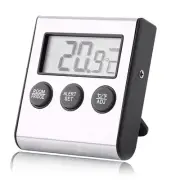 Freezer Thermometer with Digital LCD Screen, Fridge Temperature Monitor Min Ther