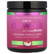 Perk Energy, Do Work, All Natural BCAAs+, Raspberry Vanilla Creme, 360 g