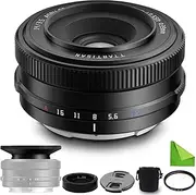 TTARTISAN 14mm F3.5 X-Mount APS-C Auto Focus Lightweight Prime Lens for Fujifilm Fuji X-Mount Cameras X-T50 X-T5 X-T4 X-T30II X-T30 X-T3 X-T20 X-T2 X-M5 X-A7 X-A5 X-A10 X-A3 X-Pro3 X-Pro2 X-E4 X-E3