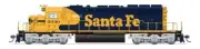 BROADWAY LIMITED 6775 HO EMD SD40-2 ATSF 5056 Warbonnet Paragon4 Sound/DC/DCC
