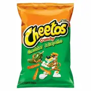 Cheetos Cheddar Jalapeno Crunchy Chips Snacks 227g