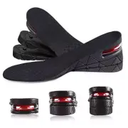 Height Increase Shoe Insole Air Cushion Heel Lift Insoles Pad Taller Invisible