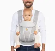 Ergobaby Omni Breeze All Carry Positions Breathable Mesh Baby Carrier (7-45 Lb)