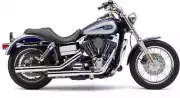Cobra Chrome 3in Neighbor Hater Slip On Muffler Dyna Super Glide Custom 05-11