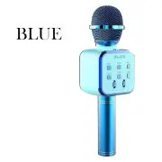 DS 878 Wireless Bluetooth Microphone with Built-in HIFI Speaker For iPhone and Android - Blue