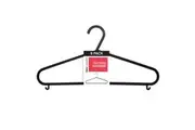 8pc Boxsweden Clothes Hangers Wardrobe Closet Clothing Hanger Organiser Black