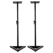 Karrera Adjustable Floor Speaker Stand (Black)