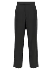 [Fear Of God] Fear Of God-Wool Pantaloni Nero-Uomo 48IT