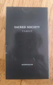 Sacred Society 78 Tarot Cards and Guidebook Rare Denver Colorado Esoteric Occult