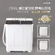 IDEAL 愛迪爾 4.2公斤洗脫定頻直立式雙槽迷你洗衣機-黑鑽機(E0732)