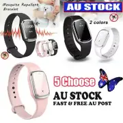 Ultrasonic Anti-Mosquito Repellent Bracelet Bug Insect Repeller Wrist Watch ZR