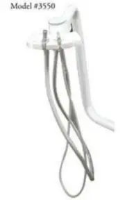 TPC Dental 3550 Mirage rear swing mount suction package (for TPC chair only)