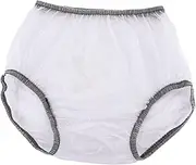 Incontinence Cover Pant Quite Waterproof Reusable Soft Adults Incontinence Waterproof Brief for Elderly Disabled Senior, L