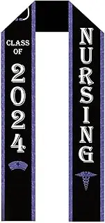 [generic] 2024 Graduation Stole Sashes for College Medicals Graduation Sashes for Graduates Academic Honor Sashes for Graduation