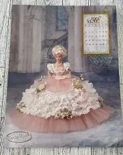 CROCHET 1997 Miss May Barbie Fashion Doll Royal Dress Pattern O470