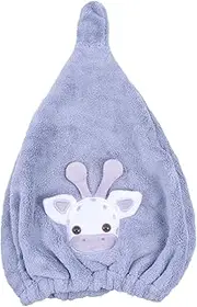 Outanaya Towel Cap for Women Quick Dry Hair Cap Soft Coral Fleece Hair Drying Bath Towel