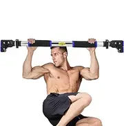 heavy-duty steel pull-up fitness horizontal for home multi-functional sports accessories pull-up for small spaces lightweight chin-up adjustable door frame exercise