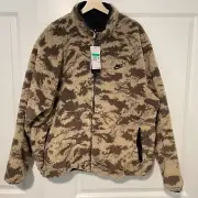 Nike Sportswear Club Fleece Plus Reversible WinterizedJacket DQ4884-010 Size XL