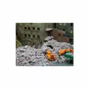 Juweela 1/87 (HO scale) Debris Grey/Brick-Red (25g)