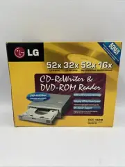 LG • GCC-4521B • CD Rewriter & DVD-ROM Reader • 52x32x52x16 • Brand New