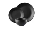 Ambrosia Classic 12 Piece Dinner Set - Black