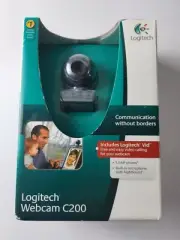 Logitech Webcam C200 Built-In Microphone USB New Sealed